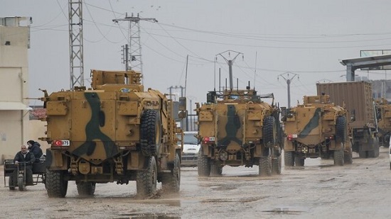 ورود تجهیزات نظامی ترکیه به مرزهای سوریه