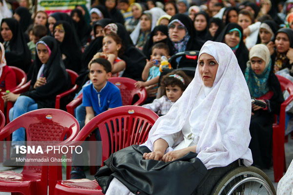 ازدواج هشت زوج معلول در امامزاده صالح