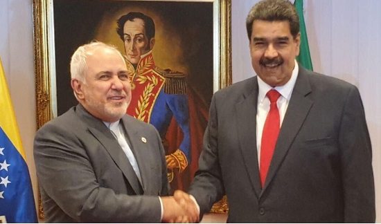 ظریف با رئیس‌جمهوری ونزوئلا دیدار کرد