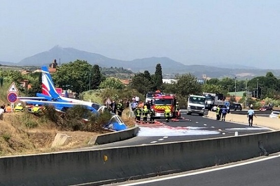 یک فروند هواپیمای فرانسه سقوط کرد
