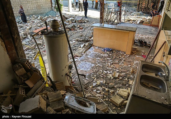 تخریب ۸ باب منزل مسکونی بر اثر انفجار گاز