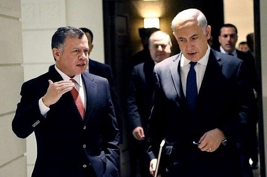 پادشاه اردن درخواست دیدار نتانیاهو را نپذیرفت