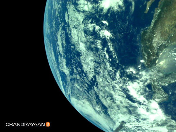 ماه‌نورد هندی از زمین عکس گرفت