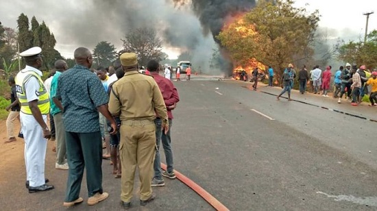 ۶۰ کشته در انفجار کامیون سوخت در تانزانیا