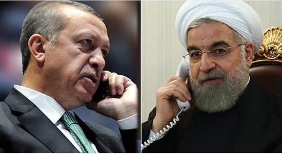 روحانی و اردوغان بر توسعه همکاری‌ها تاکید کردند
