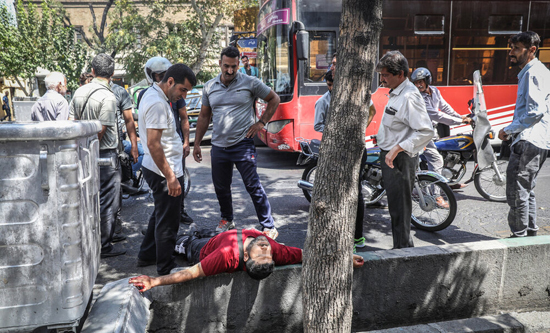 بی‌قانونی موترسواران در تهران