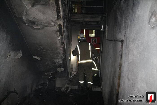 نجات معجزه‌آسای دختر ۳ساله در آتش‌سوزی