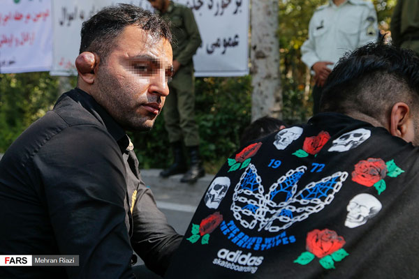 تصاویری از دستگیری اوباش در تهران