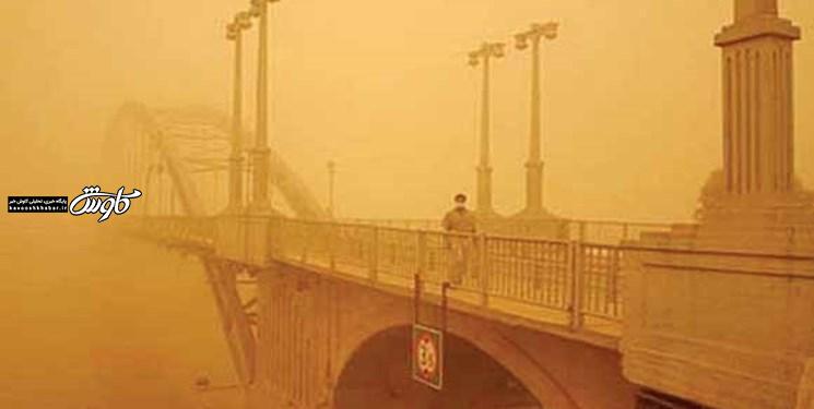 احتمال غبار محلی در بخش‌هایی از خوزستان