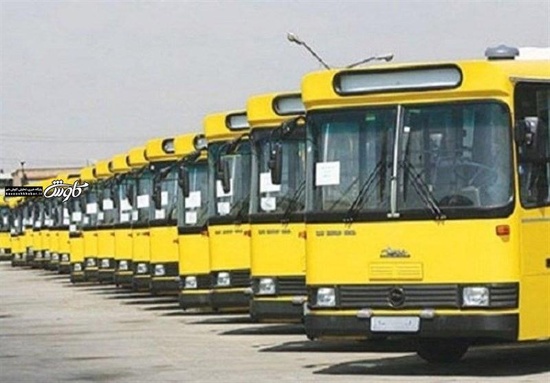 بیش از ۳۰۰ اتوبوس برای انتقال زائران به شهرهای مرکزی کشور در مرز شلمچه مستقر شد