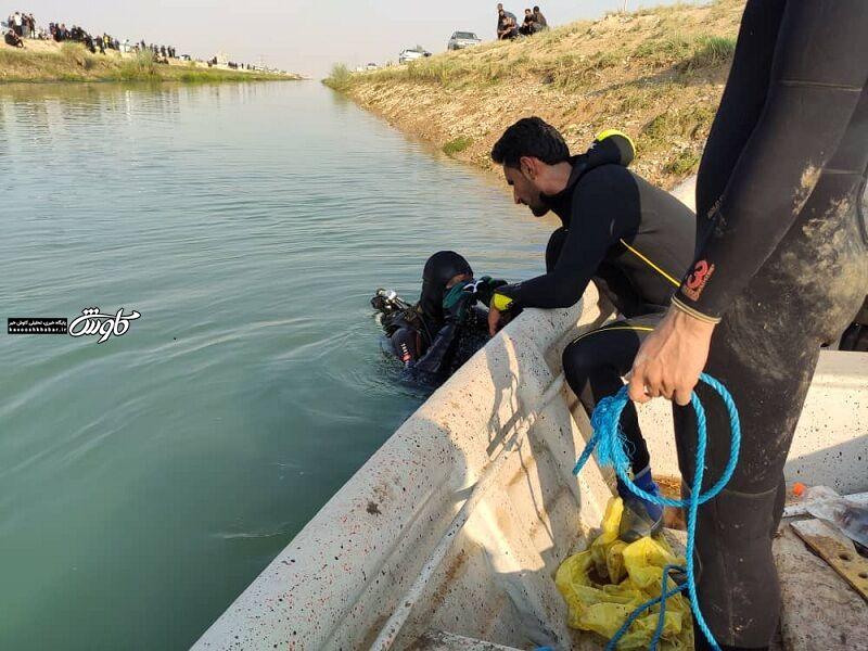 جسد دومین غرق شده در کانال آبیاری گتوند پیدا شد