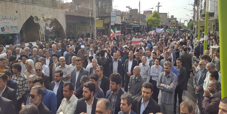صدای اتحاد در مصلاهای خوزستان پیچید