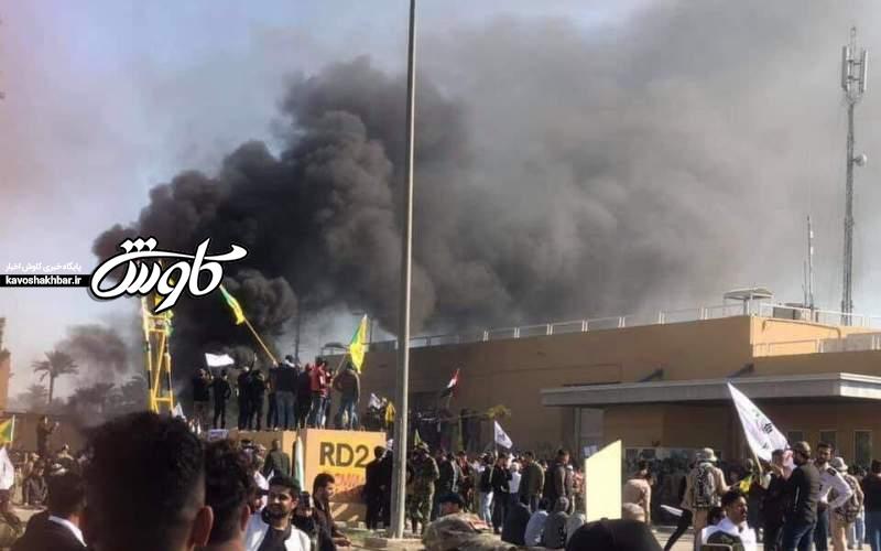 ترامپ: ایران، مسئول حمله به سفارت آمریکا در بغداد است