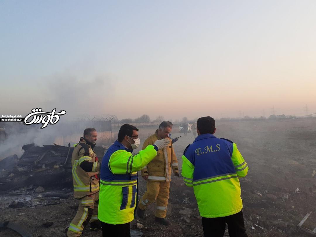 ۱۶۷ مسافر و ۹ خدمه پرواز اوکراینی حادثه دیده در تهران جان باختند