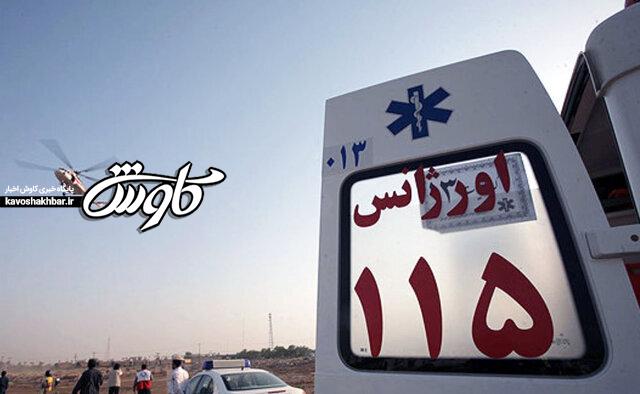 انتقال هوایی ۲ مادر باردار به مراکز درمانی خوزستان