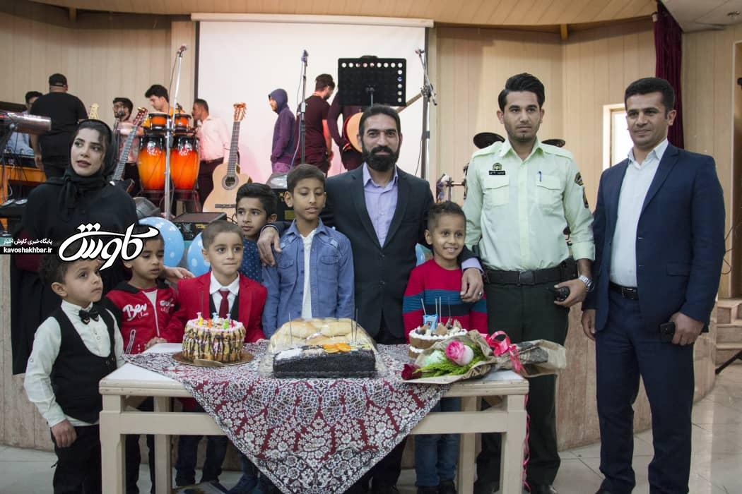 جشن تولد متفاوت خبرنگار خوزستانی با کودکان مبتلا به سرطان (عکس)