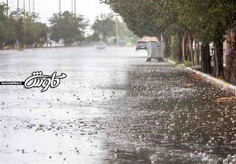 فعالیت موج بارشی شدید در خوزستان در ۶ ساعت
