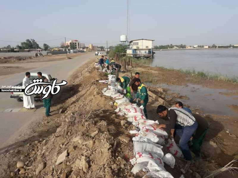 ۲۰۰ کیلومتر سیل‌بند در جناحین رودخانه‌های خوزستان ایجاد می‌شود