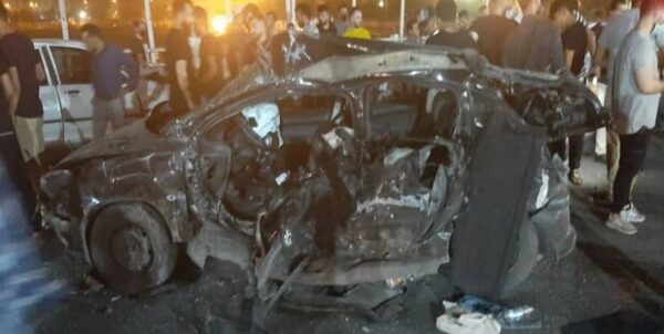 ۳ کشته و ۵ مجروح در تصادف دو خودرو در کیانپارس اهواز