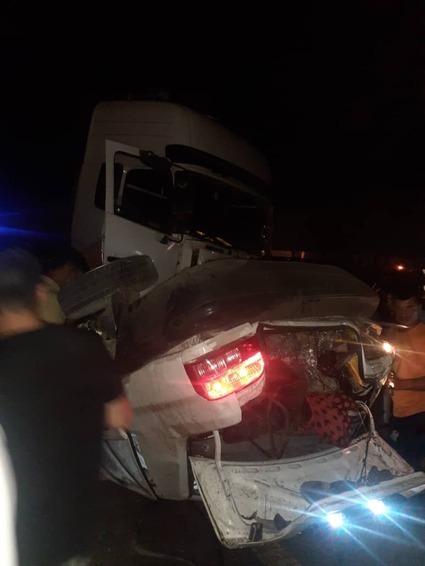 در تصادفات شب گذشته خوزستان 4 نفر جان باختند 7 نفر مصدوم