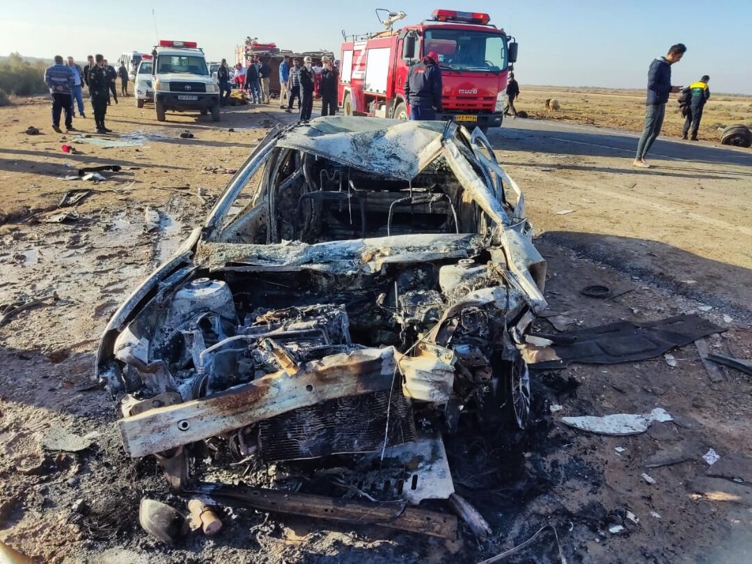 دستور رییس کل دادگستری خوزستان برای رسیدگی فوری به تصادف زنجیره‌ای جاده خرمشهر – اهواز