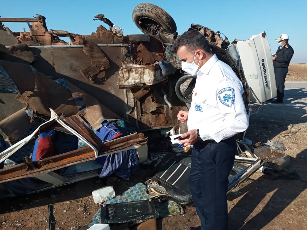 اعلام اسامی مصدومان و کشته شدگان حادثه تصادف جاده اهواز – خرمشهر 