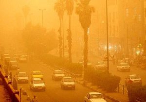میزان گرد و غبار در اهواز و خرمشهر ۹ برابر حدمجاز