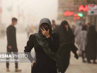 ۱۴۹۶ خوزستانی بر اثر گرد و غبار راهی بیمارستان شدند