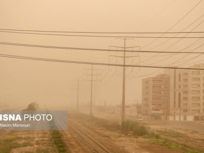 تداوم گرد و غبار در ۱۶ منطقه خوزستان