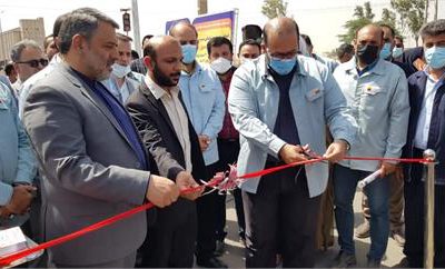 افتتاح بلوار کارگران فولاد خوزستان در اهواز
