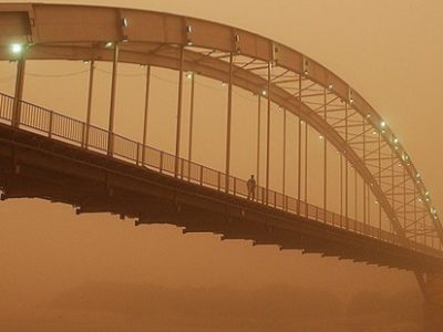 تداوم گرد و غبار برای دومین روز متوالی در شهرهای خوزستان