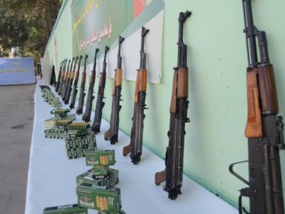 کشف بیش از ۱۰۰ قبضه سلاح غیرمجاز در خوزستان