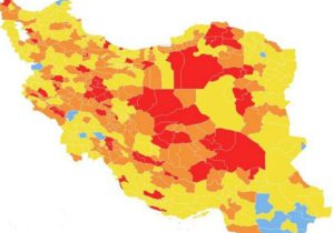 حذف وضعیت قرمز از نقشه کرونایی خوزستان