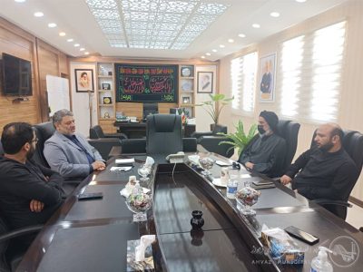 پیگیری مشکلات کوی سیاحی در دیدار شهردار اهواز با اعضای دفتر تسهیل گری سیاحی