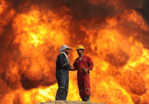 آتش‌سوزی میدان نفتی شادگان مهار شد
