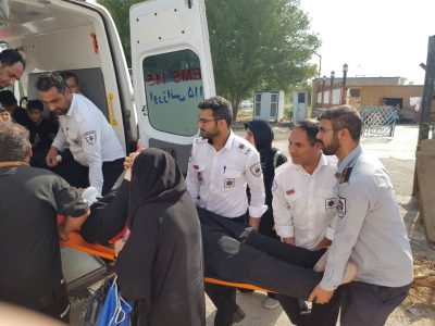 سه تصادف در خوزستان با یک کشته و ۱۱ مصدوم