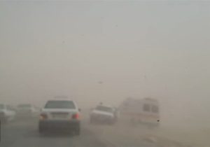 گرد و غبار آسمان خوزستان را فرا گرفت