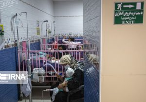 آنفلوآنزا ظرفیت بیمارستان کودکان ابوذر اهواز را پر کرد