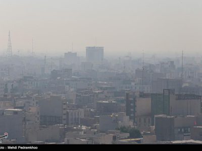 هوای پنج شهر خوزستان ناسالم است