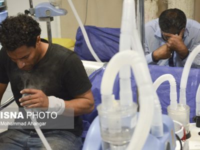 مراجعه بیش از ۵۷۰ خوزستانی به مراکز درمانی در پی آلودگی هوا