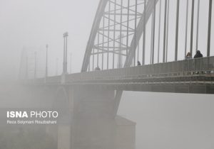 هشدار نارنجی مه و کاهش دید در خوزستان
