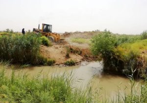 اجرای عملیات نوبت بندی آب در منطقه شاوور