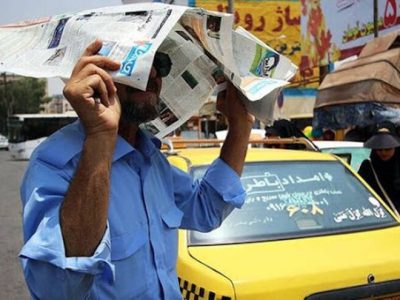 هشدار نارنجی افزایش دما در خوزستان
