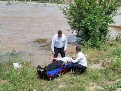 مفقودی یک نفر در اهواز بر اثر سقوط خودرو در آب