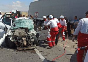 مرگ سه خوزستانی در  سانحه رانندگی
