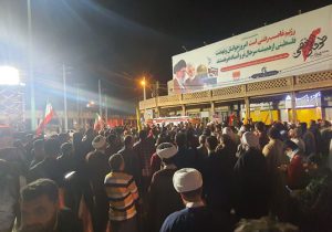 تجمع اهوازی‌ها در حمایت از مردم غزه