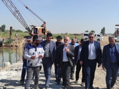 استاندار خوزستان: پل ثابت عنافچه خرداد سال آینده به بهره‌برداری می‌رسد