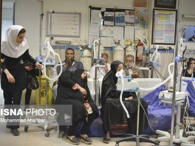  مراجعه بیماران با علائم حاد تنفسی به مراکز درمانی خوزستان افزایش یافته است