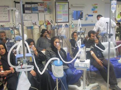 آلودگی هوا ۱۳۲ هزار نفر از مردم خوزستان را روانه بیمارستان‌ها کرد