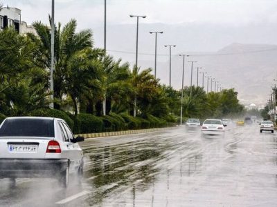 سامانه بارشی بسیاری از مناطق خوزستان را پوشش می‌دهد